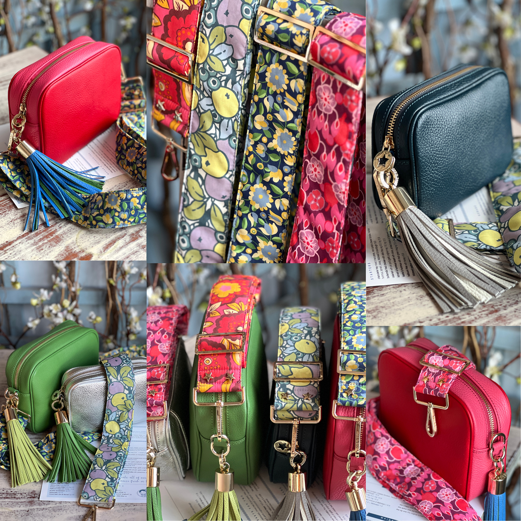 The original leather crossbody bags with interchangeable straps